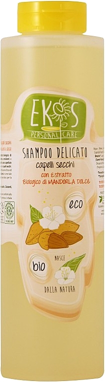 Shampoo für trockenes Haar mit Bio-Mandelextrakt - Ekos Personal Care Delicate Shampoo For Dry Hair — Bild N1
