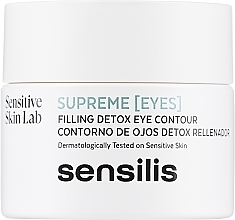 Düfte, Parfümerie und Kosmetik Regenerierende Augenbehandlung für die Nacht - Sensilis Supreme Renewal Detox Eye