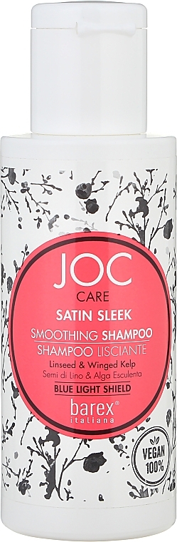 Glättendes Shampoo für widerspenstiges Haar - Barex Joc Care Satin Sleek Smoothing Shampoo — Bild N1