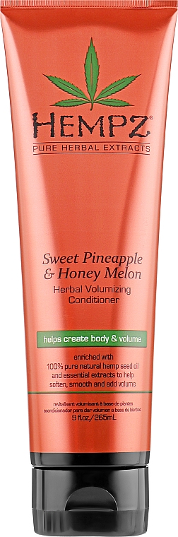 Volumengebender Kräuter-Conditioner - Hempz Sweet Pineapple & Honey Melon Volumizing Conditioner — Bild N3