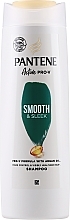 Anti-Frizz Shampoo für mehr Glaz und Geschmeidigkeit - Pantene Pro-V Smooth and Sleek Shampoo — Foto N1
