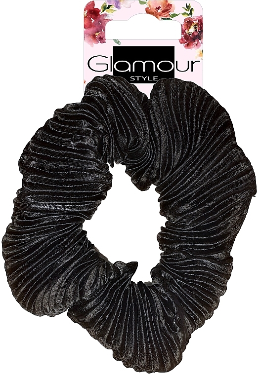 Haargummi 417617 schwarz - Glamour — Bild N1