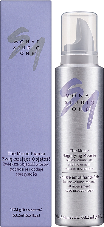 Haarstylingmousse für mehr Volumen - Monat Studio One The Moxie Mousse — Bild N2