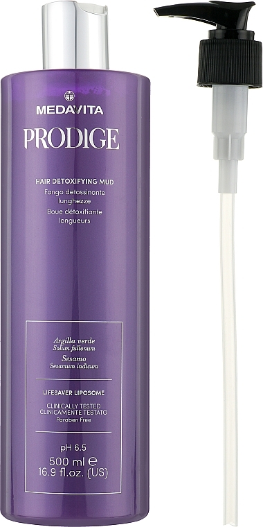 Entgiftende Tonerde für das Haar - Medavita Prodige Hair Detoxifying Mud — Bild N1