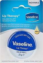 Düfte, Parfümerie und Kosmetik Beruhigender Balsam für trockene Lippen - Vaseline Lip Therapy Original Lips Balm