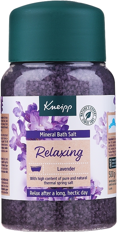 Badesalz mit Lavendel - Kneipp Lavender Bath Salt — Bild N1