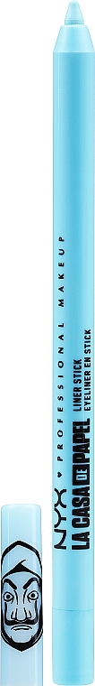 Wasserfester Eyeliner - NYX Professional Makeup La Casa De Papel Liner Stick — Bild N8