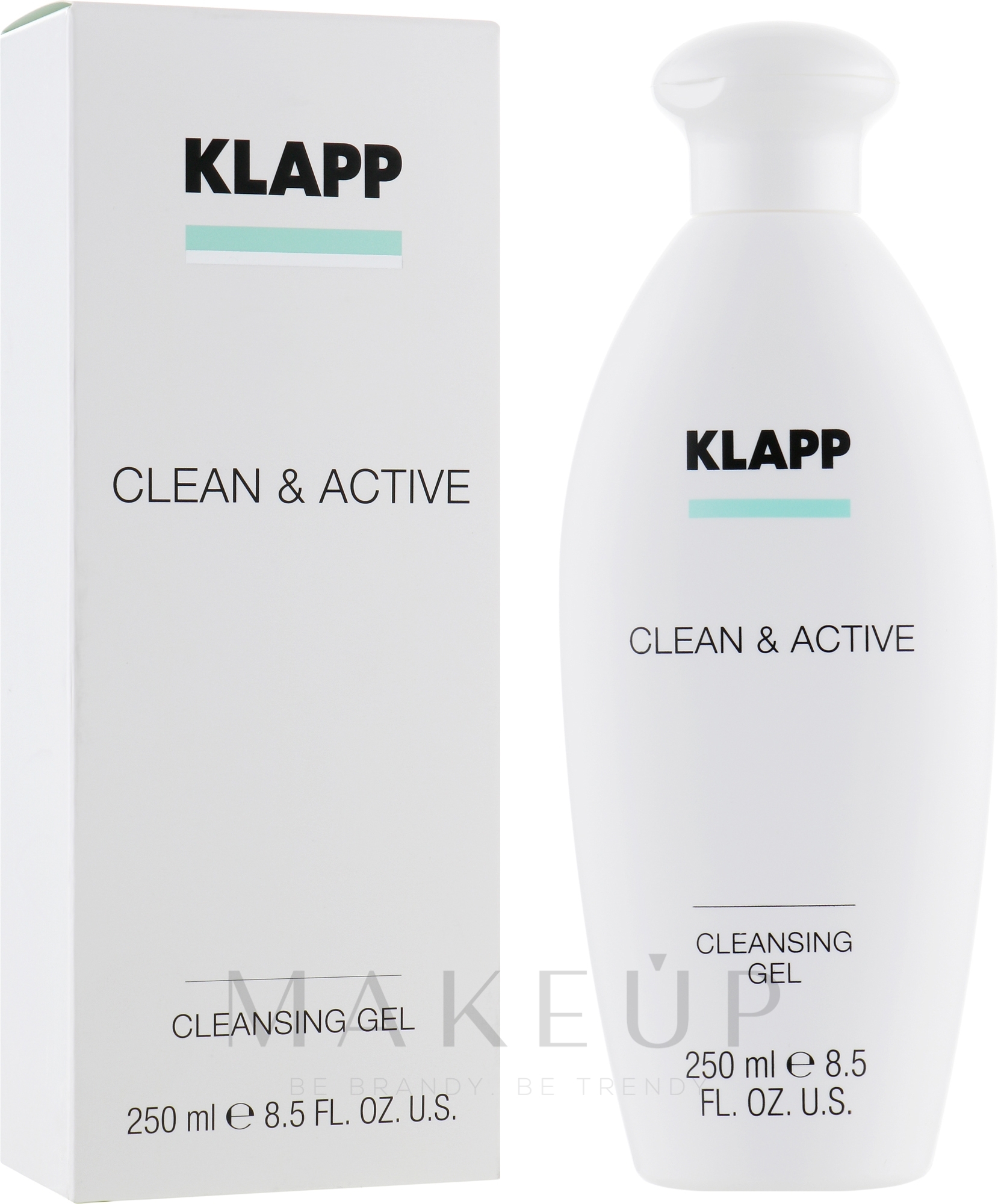 Gesichtsreinigungsgel - Klapp Clean & Active Cleansing Gel — Bild 250 ml