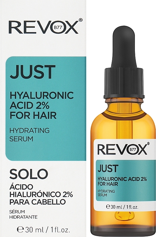 Haar- und Kopfhautserum mit Hyaluronsäure - Revox Just Hyaluronic Acid 2% For Hair — Bild N1