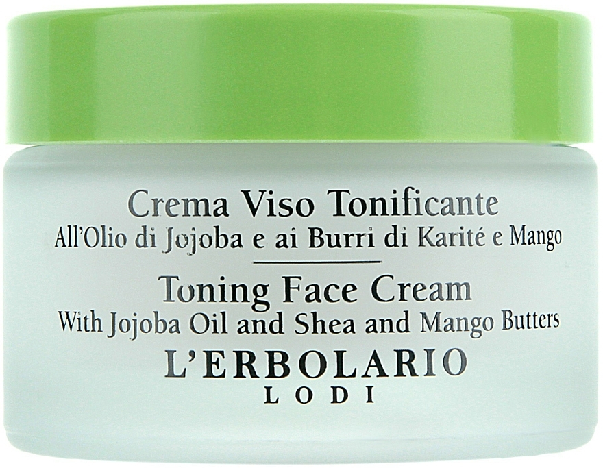 Tonisierende Gesichtscreme mit Sheabutter und Jojobaöl - L'erbolario Crema Viso Tonificante — Bild N2