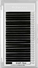 Wimpernbüschel D 0.07 (9 mm) 25 Linien - Divalashpro — Bild N1