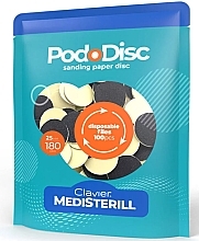Düfte, Parfümerie und Kosmetik Ersatzscheiben für Pediküre-Disk L 180/25 mm - Clavier Medisterill PodoDisc