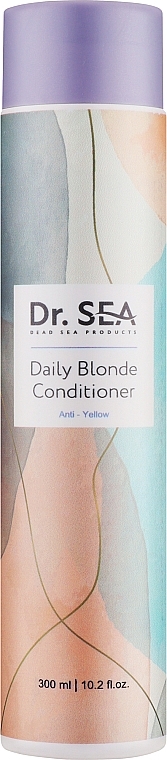 Conditioner zur Neutralisierung gelber Haartöne - Dr.Sea Daily Blonde Conditioner — Bild N1