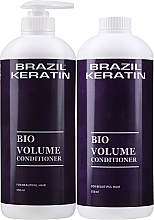 Haarpflegeset - Brazil Keratin Bio Volume Conditioner Set (Haarconditioner 550mlx2) — Bild N2