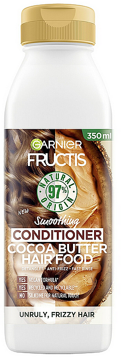 Haarspülung - Garnier Fructis Hair Food Cocoa Butter Conditioner — Bild N1