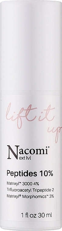 Lifting-Serum für das Gesicht mit Peptiden - Nacomi Next Level Lift It Up Peptides 10% — Bild N1