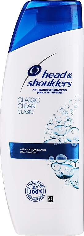 Feuchtigkeitsspendendes Anti-Schuppen Shampoo - Head & Shoulders Classic Clean Shampoo — Bild N1