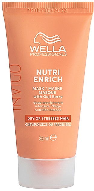 GESCHENK! Tief nährende Haarmaske - Wella Professionals Invigo Nutri-Enrich Deep Nourishing Mask  — Bild N1