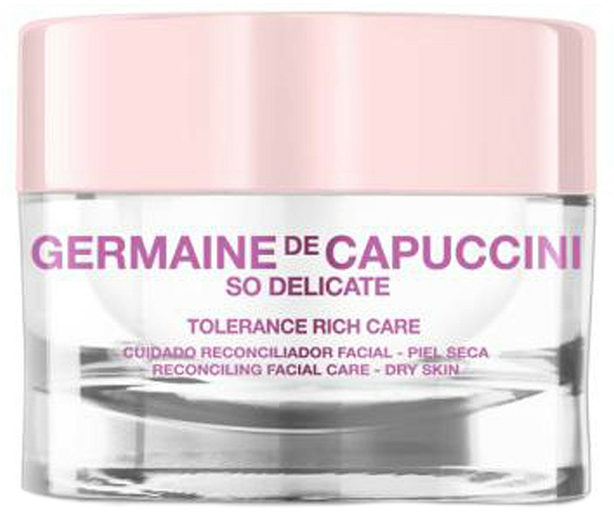 Beruhigende Gesichtscreme für trockene Haut - Germaine de Capuccini So Delicate Tolerance Rich Care — Bild N1