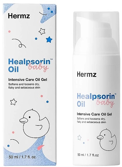 Gel-Öl für Babys - Hermz Healpsorin Baby Oil — Bild N1