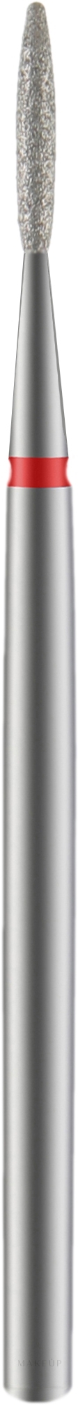 Diamantfräser Flame rot Durchmesser 1,4 mm Arbeitsteil 8 mm - Staleks Pro — Bild 1 St.