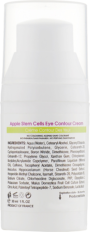 Augencreme mit Apfelstammzellen - Biotonale Apple Stem Cells Eye Contour Cream — Bild N2