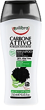 Körperpflegeset - Equilibra Active Charcoal Detox Bio Box (Duschgel 250ml + Shampoo 250ml + Badeschwamm 1) — Bild N4