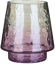 Düfte, Parfümerie und Kosmetik Kerzenhalter für Votivkerze - Yankee Candle Savoy Purple Crackle Jar Holder