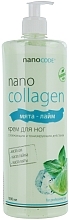 Fußcreme Minze und Limette - NanoCode NanoCollagen — Bild N4