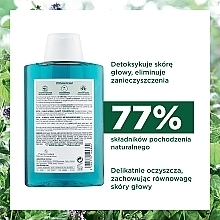 Detox-Shampoo gegen Schadstoffe mit Wasserminze - Klorane Anti-Pollution Detox Shampoo With Aquatic Mint — Foto N4