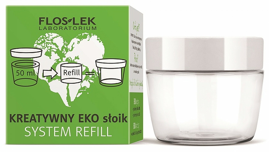 Öko-Cremeglas - Floslek Creative Eco Jar System Refill
