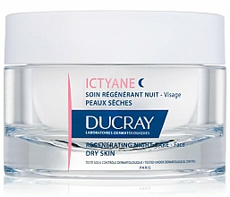 Düfte, Parfümerie und Kosmetik Regenerierende Nachtpflege für trockene Haut - Ducray Ictyane Regenerating Night Care