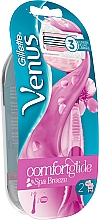 Düfte, Parfümerie und Kosmetik Rasierer - Gillette Venus Comfort Glide Spa Breeze