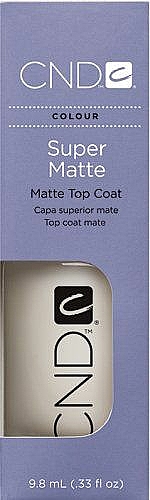 Nagelüberlack mit Matt-Effekt - CND Super Matte Top Coat
