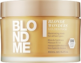 Düfte, Parfümerie und Kosmetik Haarmaske - Schwarzkopf Professional Blondme Blonde Wonders Golden Mask