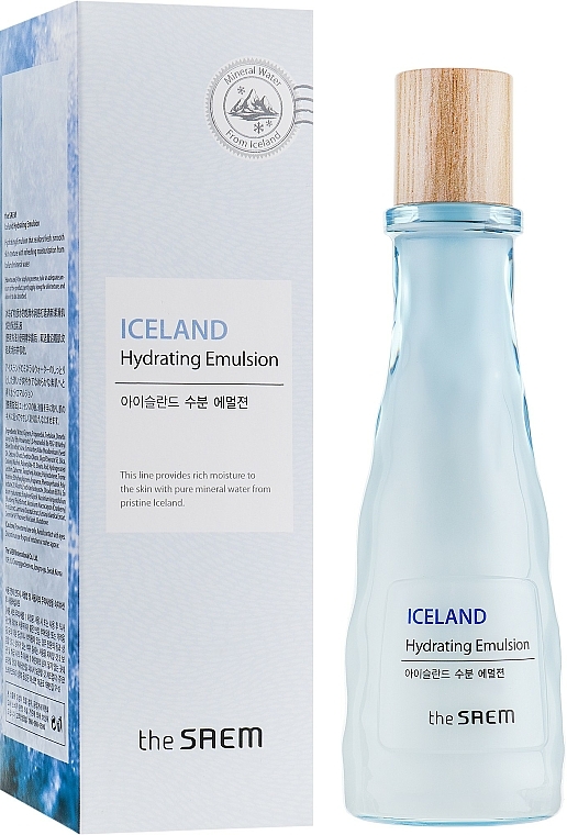 Feuchtigkeitsspendende Gesichtsemulsion mit Fruchtextrakten - The Saem Iceland Hydrating Emulsion — Bild N1