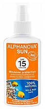 Düfte, Parfümerie und Kosmetik Sonnenspray - Alphanova Sun Protection Spray SPF 15
