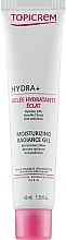Düfte, Parfümerie und Kosmetik Feuchtigkeitsgel für strahlende Haut - Topicrem Hydra+ Moisturizing Radiance Gel