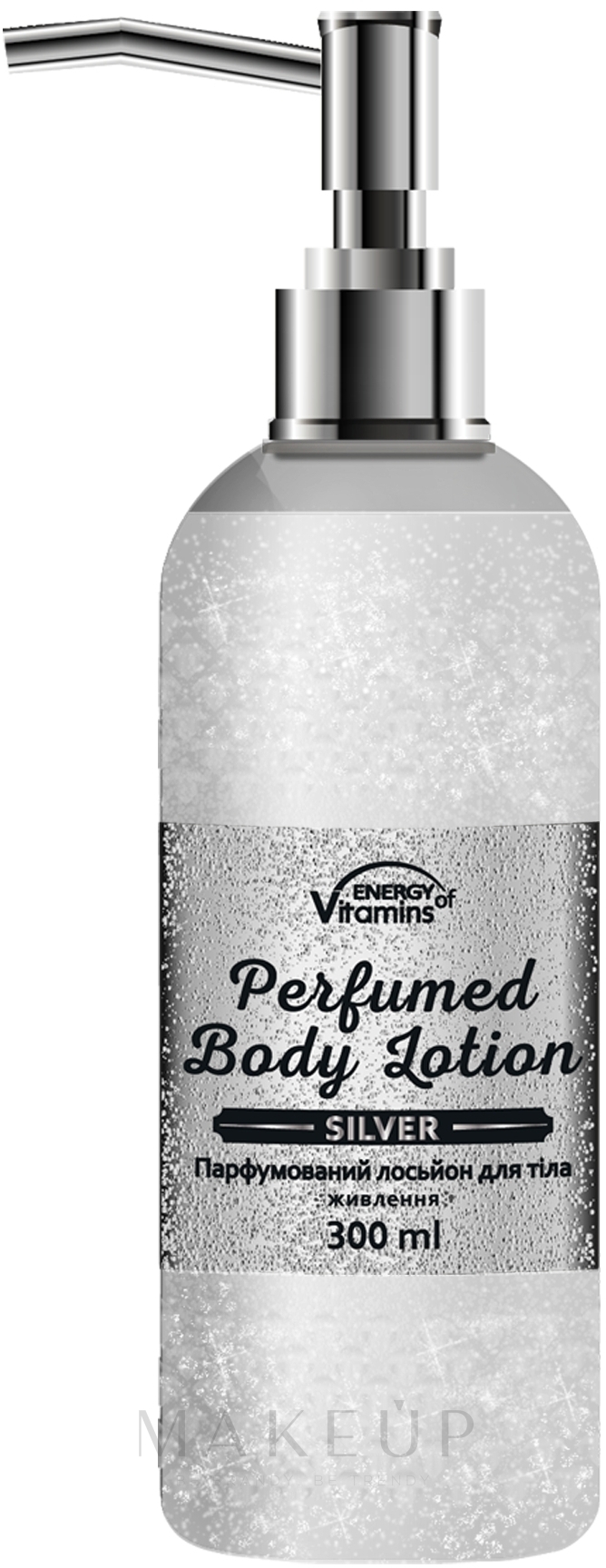 Parfümierte Körperlotion Silver - Energy of Vitamins Perfumed Silver — Bild 300 ml