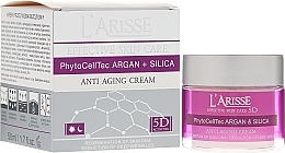 Anti-Falten Gesichtscreme für Tag und Nacht mit Arganöl und kolloidaler Kieselsäure 70+ - Ava Laboratorium L'Arisse 5D Anti-Wrinkle Cream Stem Cells & Silica — Bild N1
