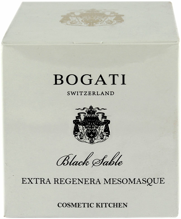 Regenerierende Meso-Maske für das Gesicht - Bogati Black Sable Extra Regenera Mesomasque — Bild N4