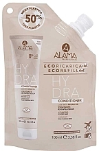 Feuchtigkeitsspendender Conditioner für trockenes Haar mit Arganöl - Alama Hydra Conditioner Travel Size — Bild N1