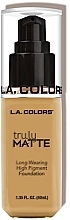 Düfte, Parfümerie und Kosmetik Flüssige Foundation - L.A. Colors Truly Matte Foundation