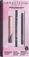 Düfte, Parfümerie und Kosmetik Make-up Set (Augenbrauengel 2.5ml + Augenbrauenstift 0.85g + Augenbrauenstift 0.03g) - Anastasia Beverly Hills Defined & Volumized Brow Kit Ebony 