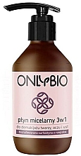 Düfte, Parfümerie und Kosmetik 3in1 Mizellen-Reinigungswasser für das Gesicht - Only Bio
