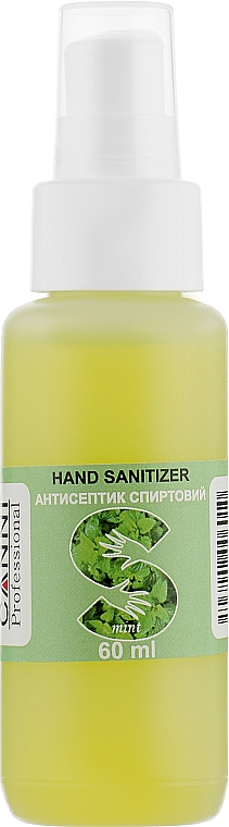 Antibakterielles Gel für Hände und Nägel mit Minzduft - Canni Hand Sanitizer Mint — Bild N1