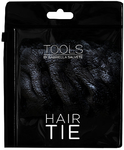 Wildleder-Haarband schwarz - Gabriella Salvete Hair Tie — Bild N1