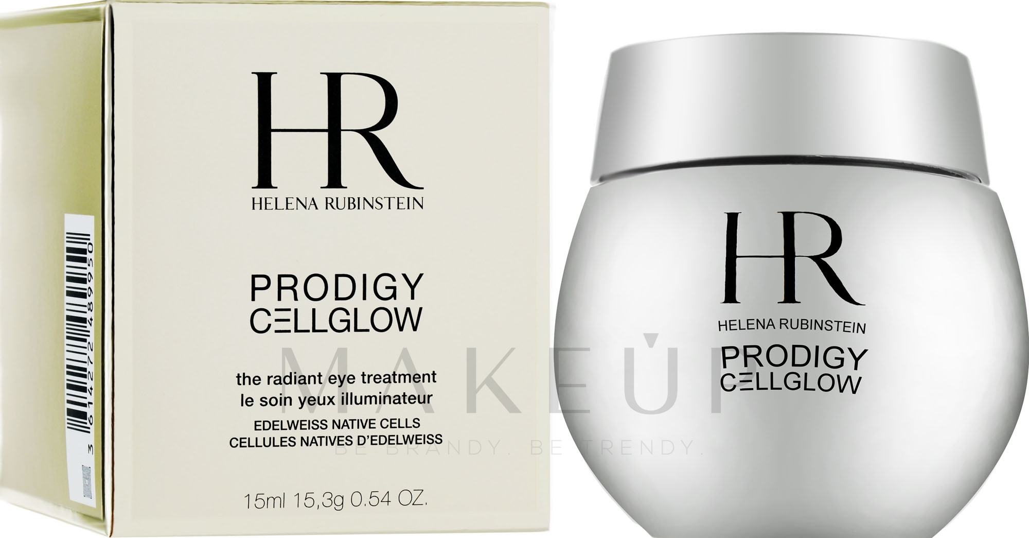 Anti-Aging Augencreme mit Edelweiss-Stammzellen - Helena Rubinstein Prodigy Cellglow Eye Cream — Bild 15 ml