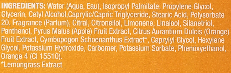 Hand-und Körpercreme Orange und Zitronengras - Morgan Taylor Bare Luxury Energy Orange & Lemongrass Hand And Body Lotion — Bild N2