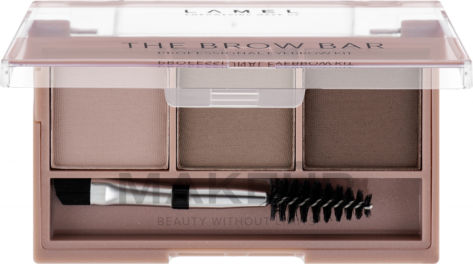 Augenbrauen-Palette - LAMEL Make Up The Brow Bar Eyebrow Kit — Bild 401